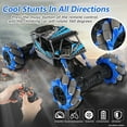 thumbnail image 2 of Meggemo 2.4GHz 4WD RC Stunt Car - 360° Directional Dance & PVC Climbing Design, Ideal for Indoor/Outdoor Trick Play & Holidays, 2 of 5