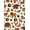 Ivory, Pattern 2, variant on ODIKA 4x6 Machine Washable Non-Slip Area Rug, Tropical Rainforest Expedition Exotic Birds Trek High Traffic Rug, Turquoise, 681904