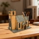 thumbnail image 5 of Kit de construcción europea a escala 1/72, modelo de escena, decoración de regalo DIY, casa de madera en miniatura hecha a mano de fácil montaje, sin, 5 of 9