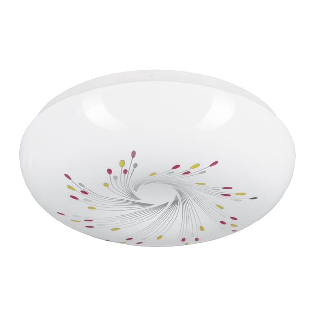 Plafón redondo, decorativo, diseño de espirales, 22 W, LED Volteck Volteck PLA-404L