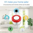 thumbnail image 5 of Kit de de Alarma de Seguridad para el Hogar Inteligente Tuya, Alarma Antirrobo Inalámbrica WiFi para el Hogar, Tienda, Sensor de Movimiento Antirrobo., 5 of 5