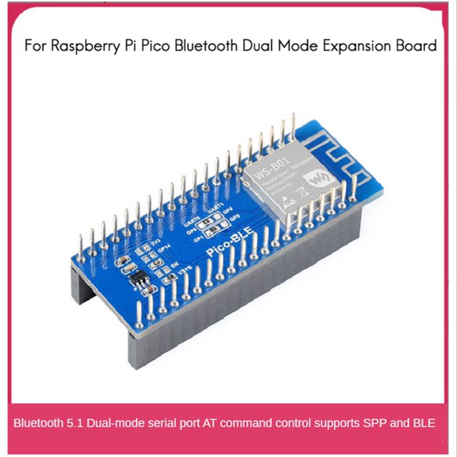 Placa de ExpansióN Pico-BLE Pico Bluetooth para Modo Dual Bluetooth 5.1 SPP y MóDulo InaláMbrico BLE