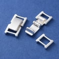 thumbnail image 2 of 20pcs Brass Watch Band Clasps Cadmium Free & Lead Free Rectangle 15x8.5x4mm, 2 of 3