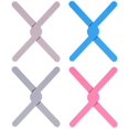 thumbnail image 2 of Juego de salvamanteles plegables de silicona de 4 salvamanteles de goma antideslizantes resistentes al calor para ollas, tazas y otros artículos de mesa Ormromra YQ-2071, 2 of 6