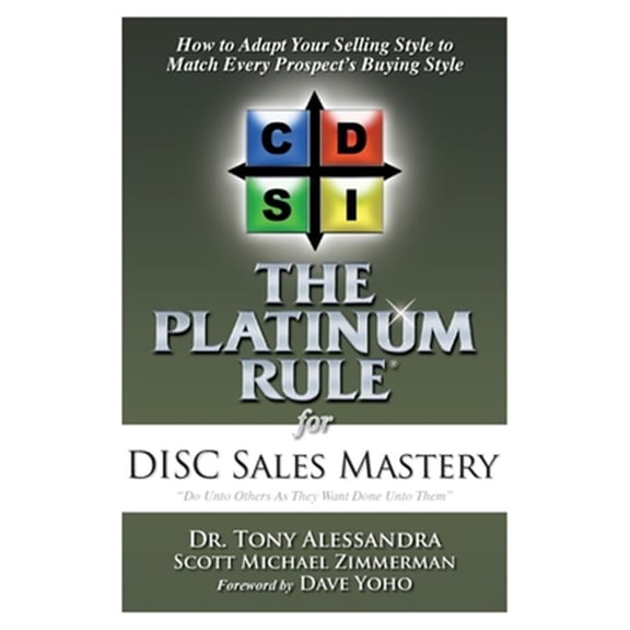 Pre-Owned The Platinum Rule for DISC Sales Mastery (Paperback)