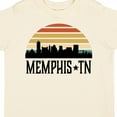 thumbnail image 4 of Inktastic Memphis Tennessee Skyline Retro Sunset Boys or Girls Toddler T-Shirt, 4 of 5