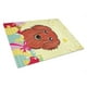 thumbnail image 1 of Tabla de cortar de vidrio Caroline's Treasures BB1896LCB para búsqueda de huevos de Pascua color rojo pelo largo grande multicolor, 1 of 1