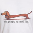 thumbnail image 3 of CafePress - Long Day Dachshund T Shirt - Fitted T-Shirt, Vintage Fit Soft Cotton Tee, 3 of 4