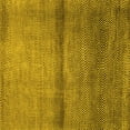 thumbnail image 1 of Ahgly Company Indoor Square Abstract Yellow Modern Area Rugs, 4' Square, 1 of 4