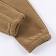 thumbnail image 5 of NOEGOEU Boys Pull-on Sweatpants Fleece Joggers with Pockets, Elastic Waist for Kids 5-15 Years (Coffee,8-10 Years), 5 of 6