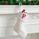 thumbnail image 2 of Medias navideñas Medias navideñas Pequeñas letras bordadas de punto Medias colgantes de Navidad Decoraciones para fiestas navideñas Súper suaves Regalo navideño, 2 of 4