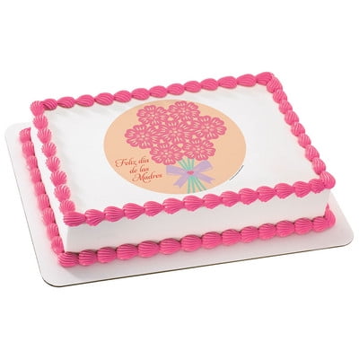 Dia De Las Madres (Mothers Day) Edible Icing Image for 8 inch round
