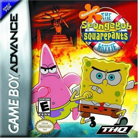 The SpongeBob SquarePants Movie - Nintendo Gameboy Advance GBA (Best Gameboy Advance Games For Android)