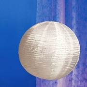 Oriental Stretch Lantern 24" White