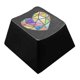 thumbnail image 1 of Aluminium Alloy Metal Keycap Original Profile Keycap Featuring Colorful Heart Pattern for Mechanical Keyboards Silver, 1 of 4