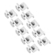 thumbnail image 4 of Abrazaderas de conexión a tierra para paneles solares, 10 piezas Abrazaderas de aluminio para paneles solares con montaje en Z Abrazaderas para montaje en paneles solares Diseño de última generación, 4 of 12