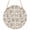 Brown, variant on Blue Floral Round Front Door Welcome Sign, 5.9 Inch Wall Hanging Decor for Indoor Outdoor, Farmhouse Vintage Flower Leaf Botanical Home Porch Hanger Decorations for Holiday Gift