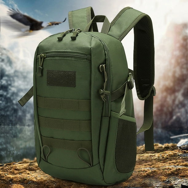 Mochilas militares unisex Mochilas de senderismo de gran capacidad al aire libre verde militar