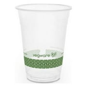 Vegware - R500Y-G - 16 oz PLA Cold Cup