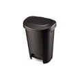 thumbnail image 2 of Bote de basura Rubbermaid Premium Step-on 13 Gal Negro 1843029, 2 of 3