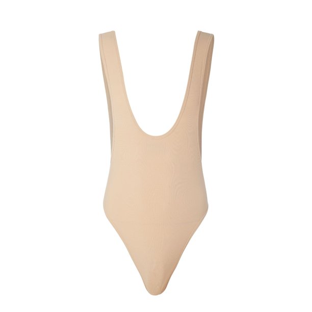 Bikini erótico de una pieza con solapa de nailon para hombre