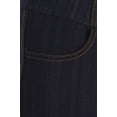thumbnail image 5 of Jvini Women's Pull On Capri Pants Stretch Knit Denim Jeggings With Pockets, 5 of 5