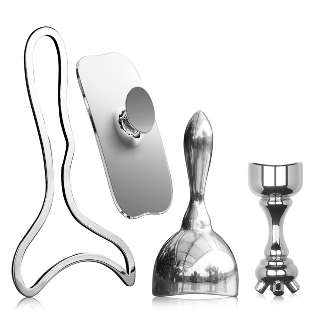 Kit de Gua Sha de acero inoxidable ONUEMP para masaje