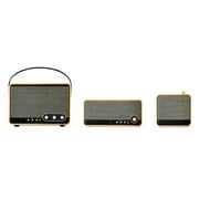 onn Medium Wi-Fi Speaker with Multi-Directional Sound, Black