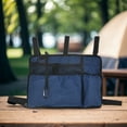 thumbnail image 5 of Walker Bag Multi-pockets Armrest Side Storage Bag for Seniors Elderly Sport Supplies (Blue), 5 of 9