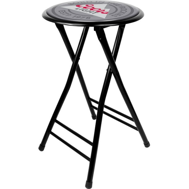 Coors Light 24" Cushioned Folding Stool