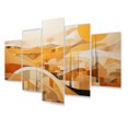 thumbnail image 2 of Designart "modern Canyon Mirage" Modern Metal Wall Décor Set, 2 of 5