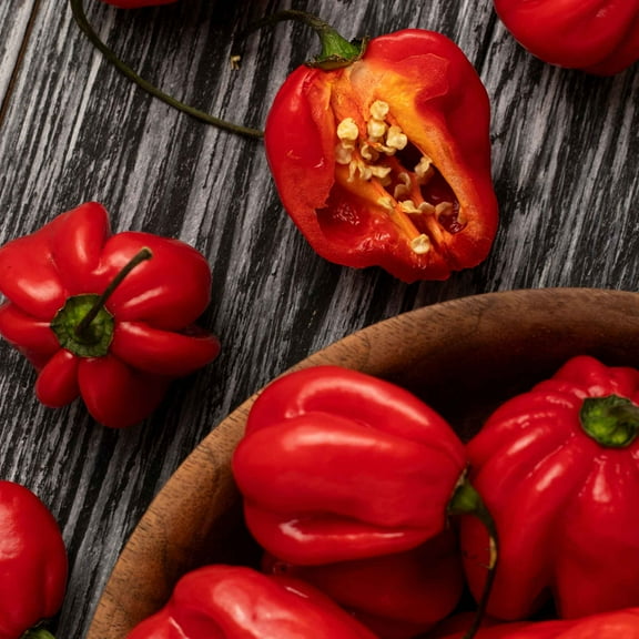 Eden Brothers Hot Pepper Seeds - Habanero Red
