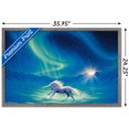 thumbnail image 3 of Unicorn - Twilight Wall Poster, 22.375" x 34", Framed, 3 of 5