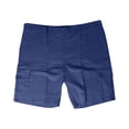 thumbnail image 4 of pstuiky Pantalones cortos para hombre, Pantalones cortos casuales de lino para hombre, con múltiples bolsillos, rectos, de color liso, cómodos y transpirables., 4 of 5