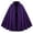 v#46Light Purple117, variant on Rggeeun Adults Hooded Cape Solid Color Collar Pleated Hem Front Tie Closure for Halloween Indoor Wear Comfort Capes,Blue,One Size