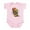 Petal Pink, variant on CafePress - GI Joe American Hero Body Suit - Baby Light Bodysuit, Size Newborn - 24 Months