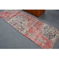 thumbnail image 4 of 2.7x8.8 ft Accent Rugs, Oushak Rugs, Office Kitchen Rug, Turkish Rug, Vintage Rug, Red Persian Rug, Rugs For Nursery, Aztec Entry Rug, 4 of 10