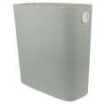 Slim Kitchen Bin Trash Bucket Plastic Narrow Space Garbage Can No Lid