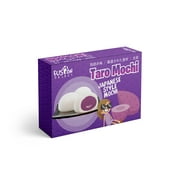 Fusion Select Mochi Daifuku Snacks - Traditional Japanese Rice Cakes with Filling - Flavored Asian Sweet Desserts for Family - Chewy and Soft Texture - 35g Each, 6 Pieces per Pack (Taro)