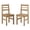 Antique brown, variant on Bridge Brazil Corrona Collection Solid Wood Dining Chair (Set of 2) Brown