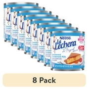 (8 pack) Nestle La Lechera Sweetened Condensed Milk, Good Source of Calcium,14 oz