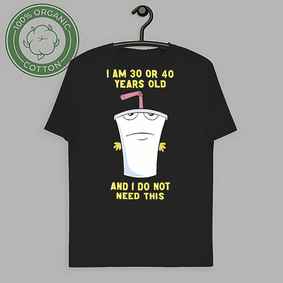 RARE 30 or 40 Aqua Teen Hunger Force ATHF T shirt funny tee shirt short-TH62278