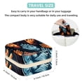 thumbnail image 5 of Praying Hands Travel Portable Square Jewelry Organizer with Ring, Earring, Necklace, and Bracelet Storage - Suitable for Girls and Women, 5 of 6