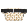 thumbnail image 3 of Fotbe Labrador Retriever Dog Cangurera Cuadrada con Estampado de Doble Capa, Bolsa de Cintura Ajustable Mini para Hombres y Mujeres, 3 of 9
