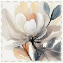 Amanti Art Bloom in the Now II Framed Canvas Wall Art Print