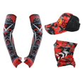 thumbnail image 2 of Mascarilla Cuello Polaina Camo Rojo Sunnimix Protección Solar UV, 2 of 8