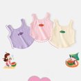 thumbnail image 3 of Girls Dance Tank Tops Set, Sleeveless Round Neck Basic Cute Crop Camisole Tops for Kids Purple 4-5Years 1 Pcs, 3 of 4