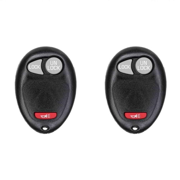 Car Key Fob Keyless Entry Remote for Chevrolet Colorado 2006 FCC L2C0007T Part Number 10335583 10335582-88 Pack of 2