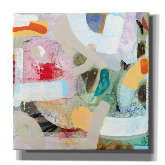 Epic Graffiti 'Changed My Mind 4' by Aleah Koury, Canvas Wall Art, 37"x37"