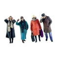 thumbnail image 2 of Figuras de personas en miniatura 4x1/87, colección de figuras de Diorama, figuras de personas para Diorama, accesorios de decoración de micropaisajes, 2 of 10